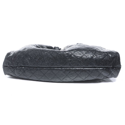 Chanel Caviar Quilted Large Elastic Tote Black 4 of 7