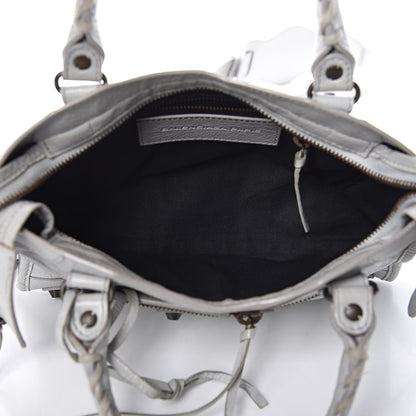 Balenciaga Agneau Classic Hardware Mini City Gris Glace 5 of 17