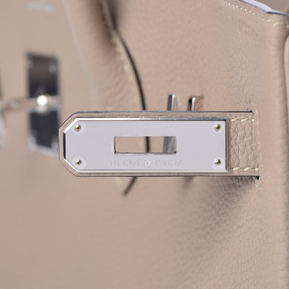 Hermes Togo Birkin 35 Gris Tourterelle 18 of 36