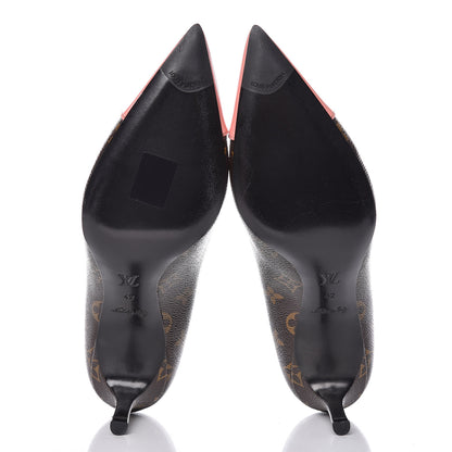 Louis Vuitton Monogram Cherie Pumps 42 Rose Clair 5 of 9
