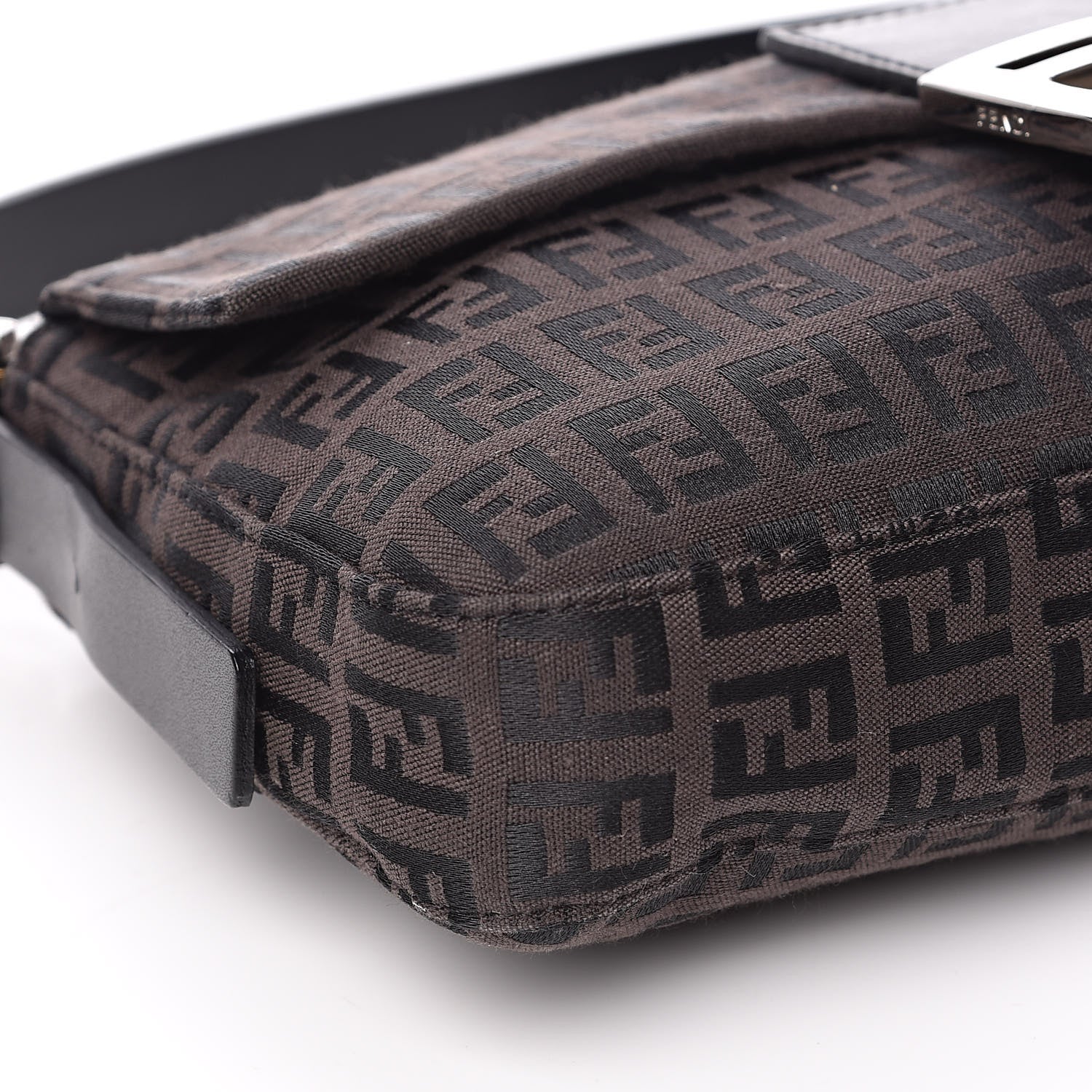 Fendi Zucchino Baguette Brown 8 of 11