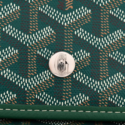 Goyard Goyardine Plumet Wallet Clutch Green 12 of 12
