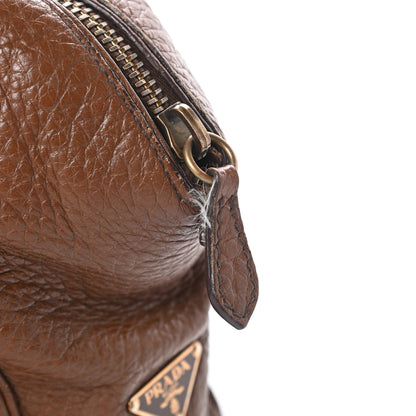Prada Vitello Daino Pocket Shoulder Bag Bruciato 18 of 21