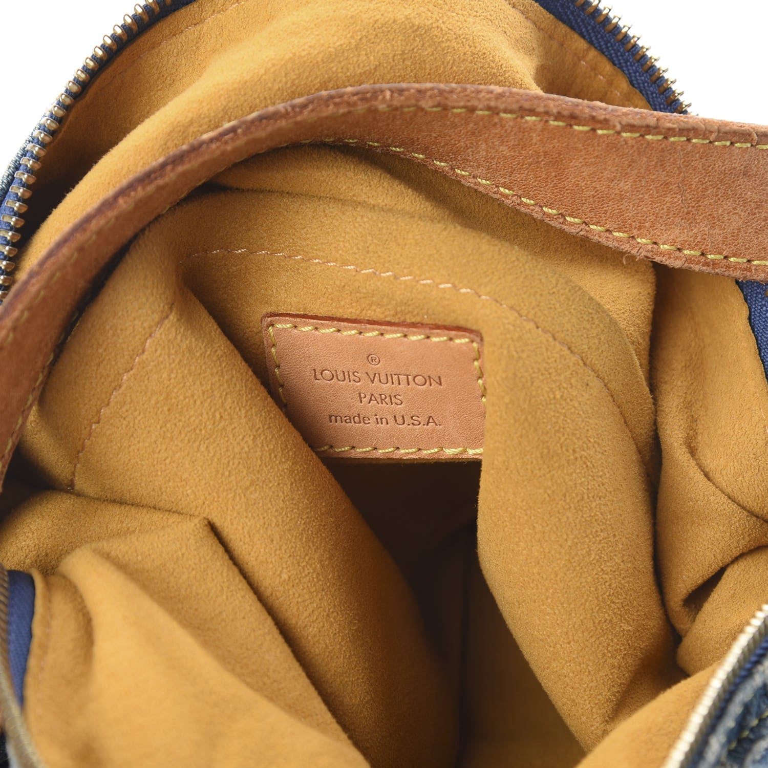 Louis Vuitton Denim Baggy GM Blue 7 of 8