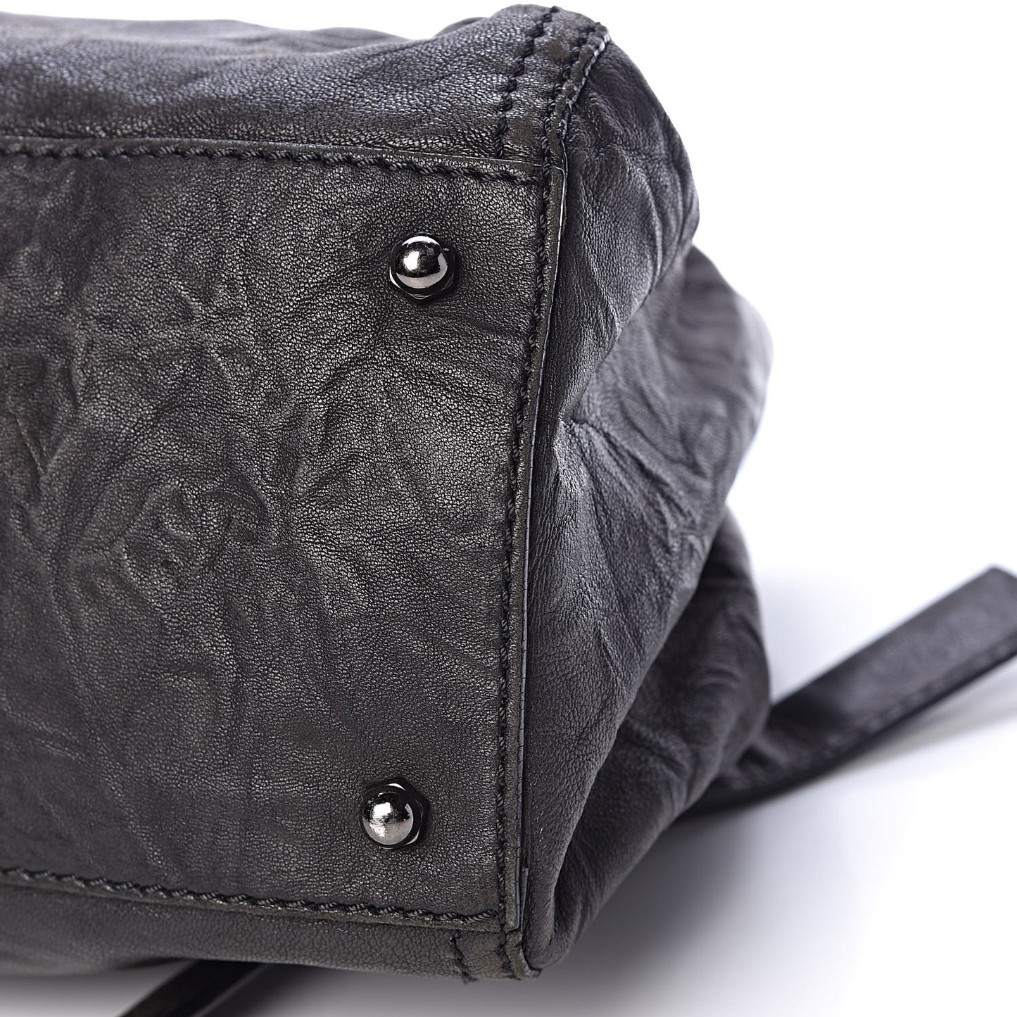 Lambskin Bettina Hobo Black