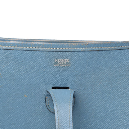 Hermes Epsom Evelyne PM Blue Jean 6 of 14