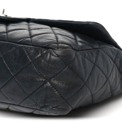 Chanel Lambskin Quilted Jumbo Single Flap Black 10 of 13