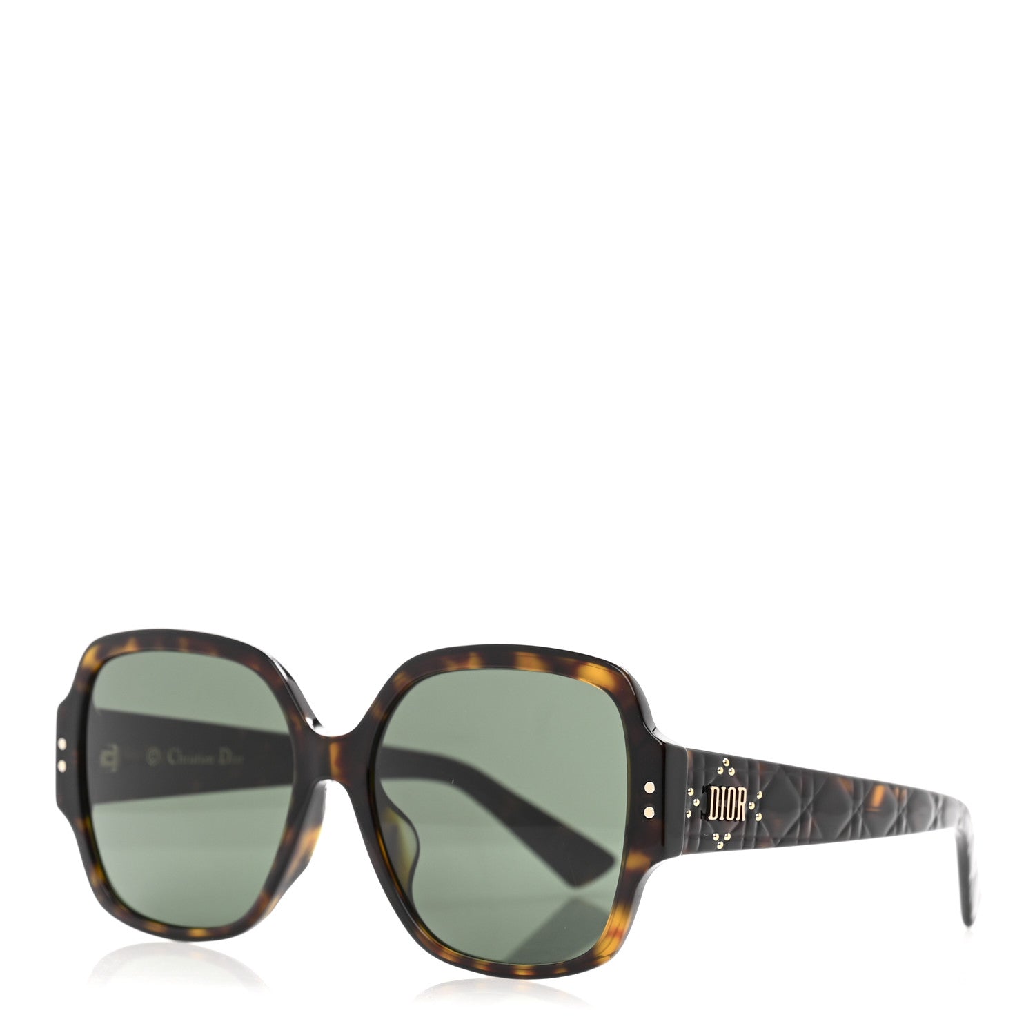 Christian Dior Lady Dior Studs 5F Sunglasses Tortoise 1 of 9