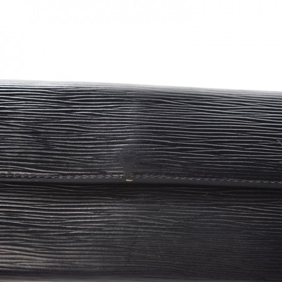 Louis Vuitton Epi Sarah Wallet Black 8 of 9