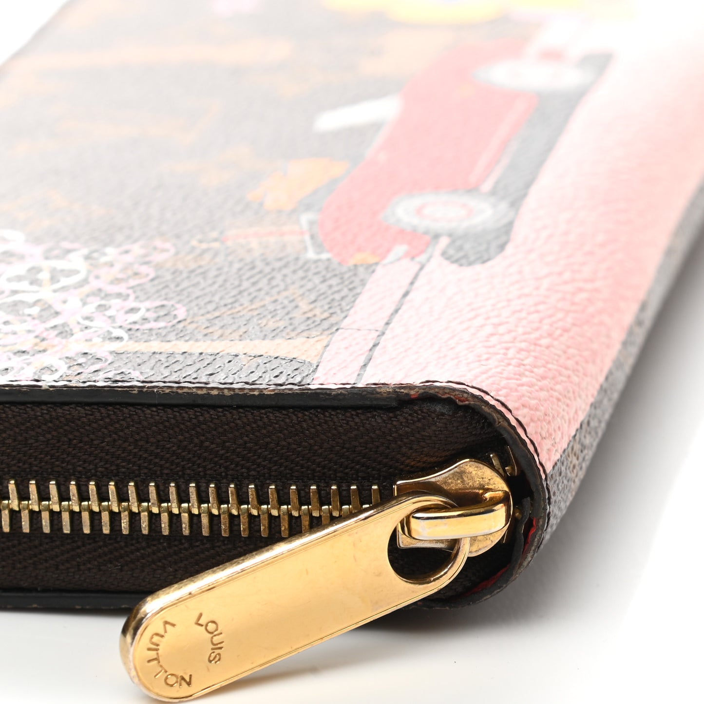 Monogram 2019 Christmas Animation Zippy Wallet