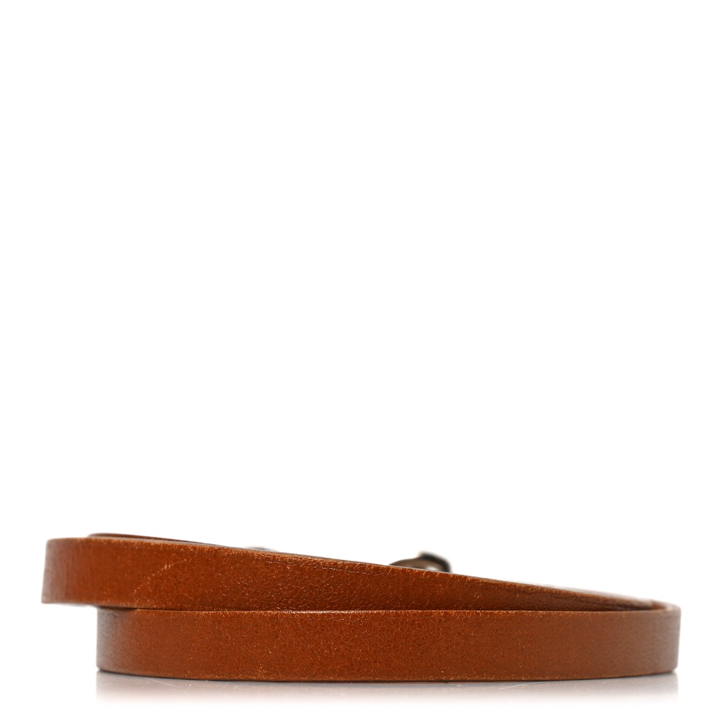 Barenia Baby Pavane Double Tour Bracelet XS Fauve