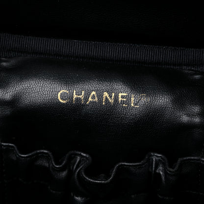 Chanel Caviar Vanity Cosmetic Case Black 6 of 15