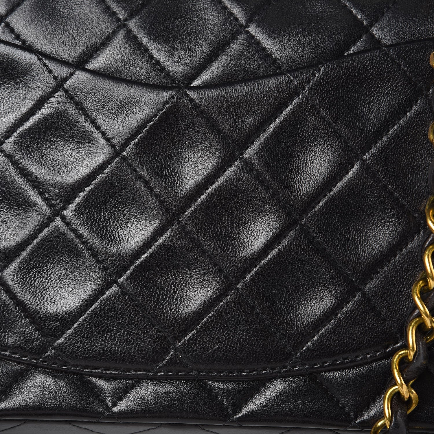 Chanel Lambskin Quilted Small Double Flap Black 12 of 18