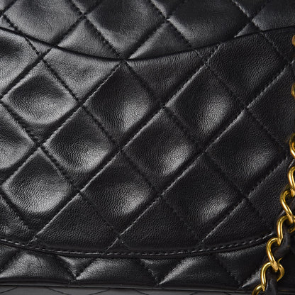 Chanel Lambskin Quilted Small Double Flap Black 12 of 18