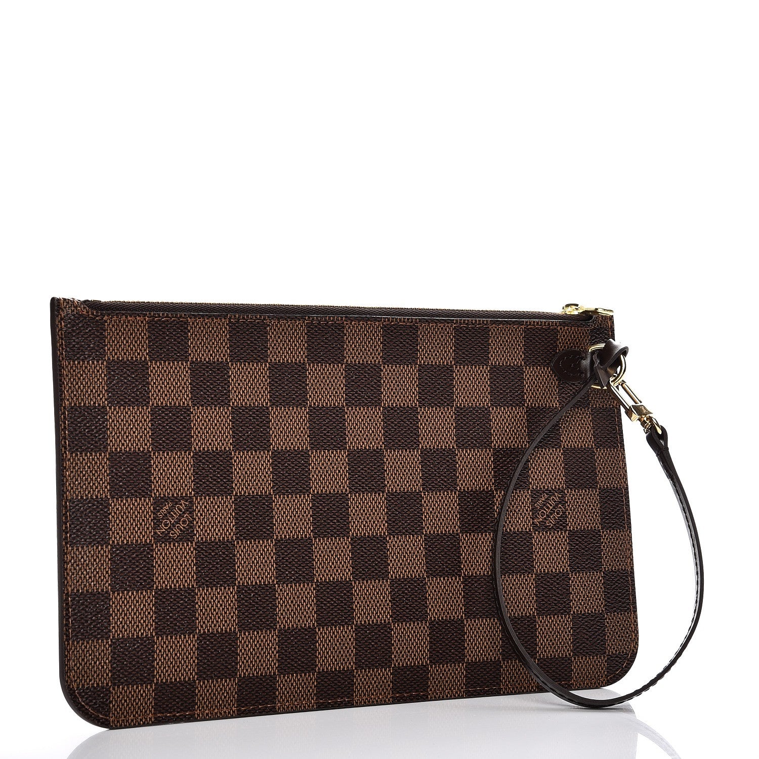 Louis Vuitton Damier Ebene Neverfull MM GM Pochette 3 of 7