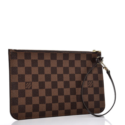 Louis Vuitton Damier Ebene Neverfull MM GM Pochette 3 of 7