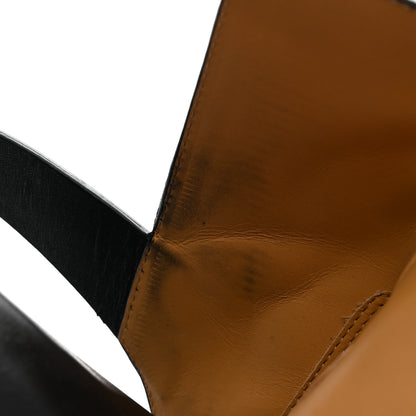 Hermes Heritage Calfskin Follow Ankle Boots 38 Black 10 of 12