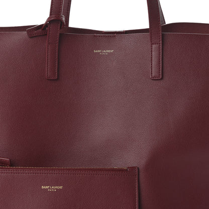 Saint Laurent Calfskin Large Shopping Tote Carmin 9 of 11