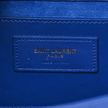Saint Laurent Smooth Calfskin Medium Classic Monogram Kate Tassel Satchel Royal Blue 6 of 21