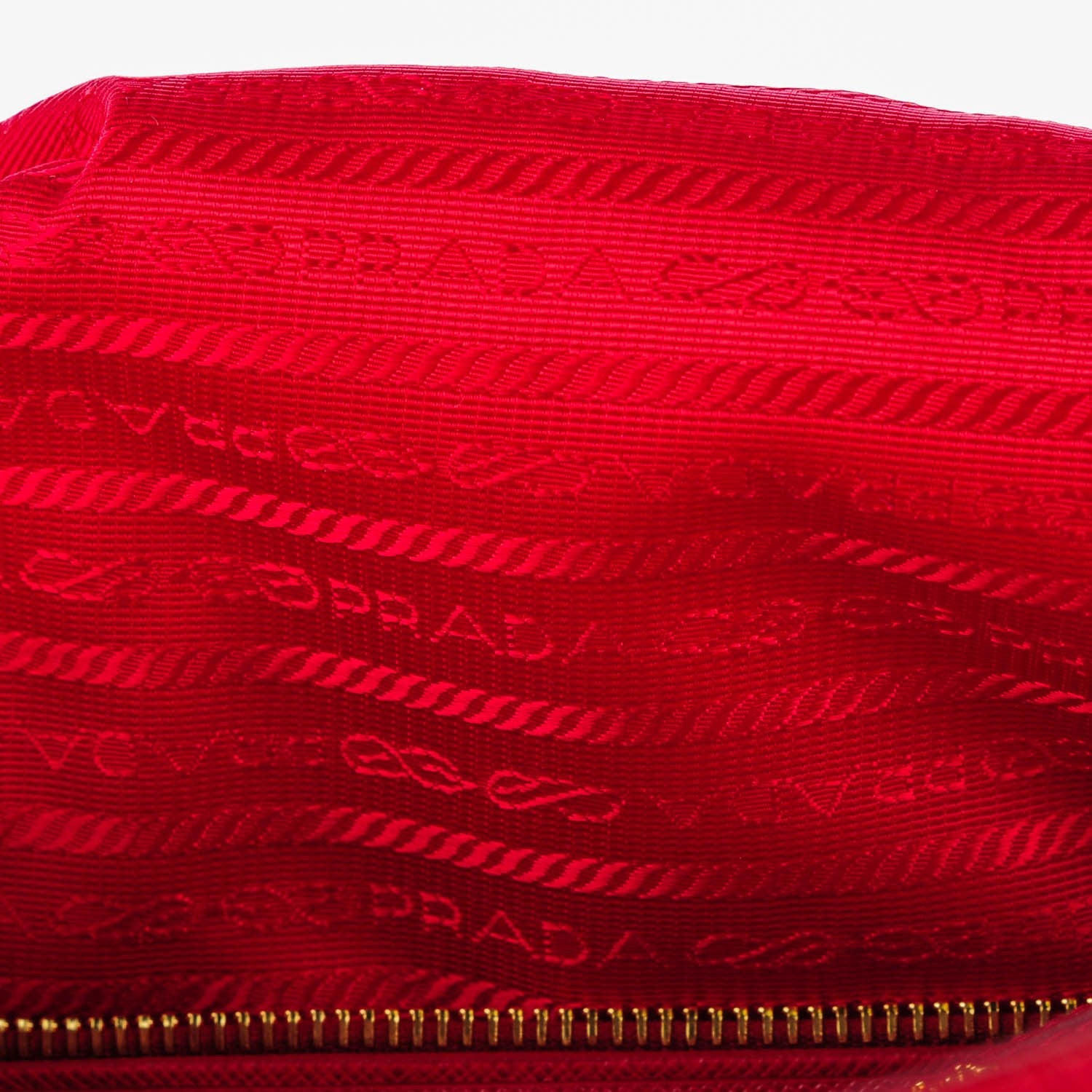 Prada Saffiano Lux Bowler Fuoco 6 of 10