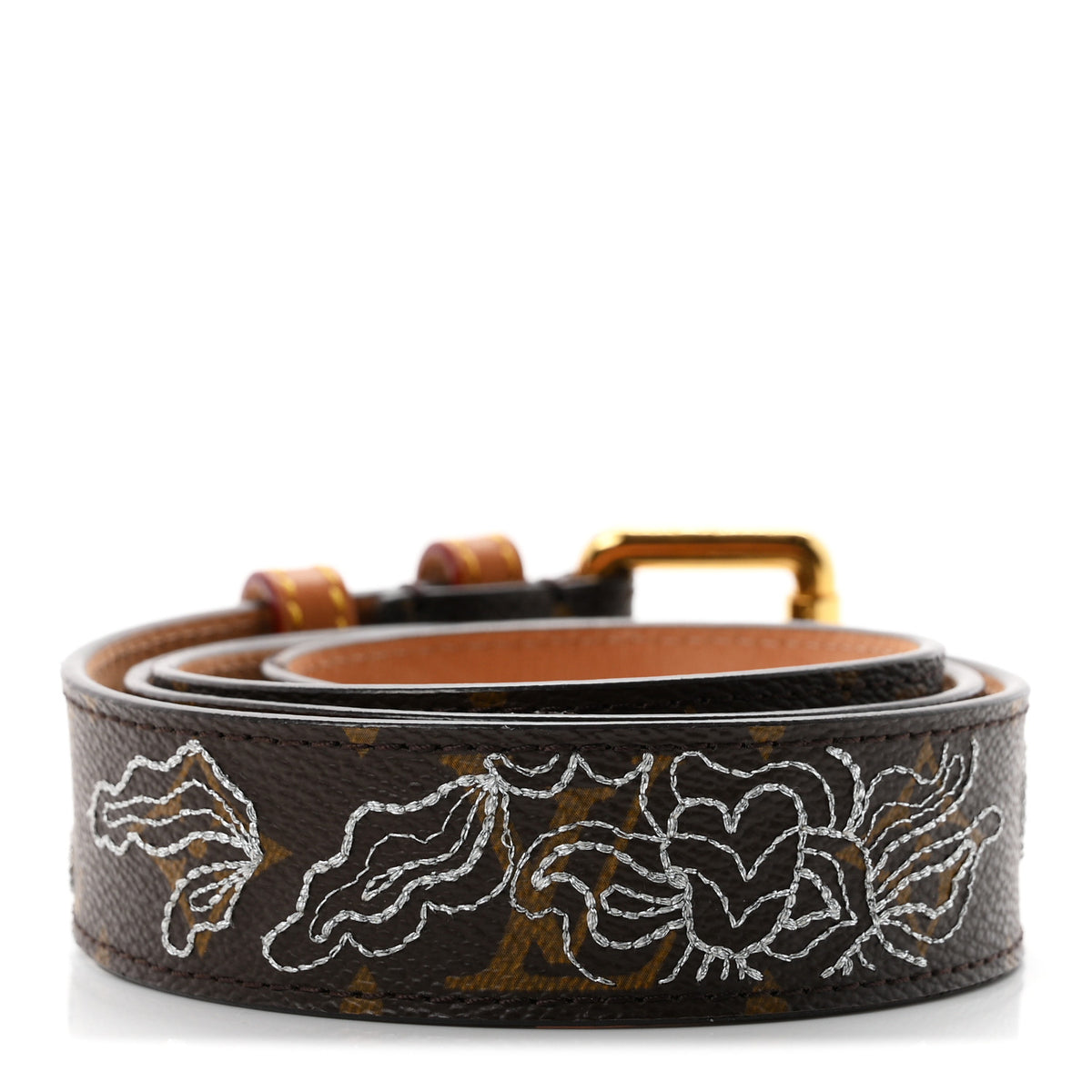 Louis Vuitton Monogram Dentelle Belt 90 36 2 of 7