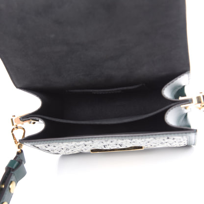 Louis Vuitton Denim Printed Monogram Dauphine Mini 5 of 9