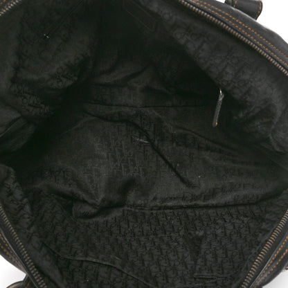 Christian Dior Calfskin Large Gaucho Double Saddle Bag Brown 5 of 10
