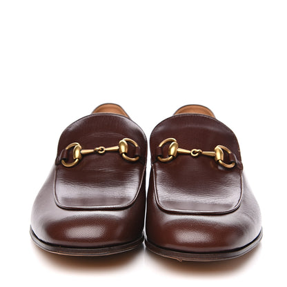 Gucci Goatskin Mens Horsebit Loafers 8.5 Brown 2 of 9