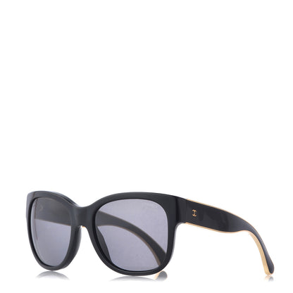 Chanel Polarized CC Sunglasses 5270 Black 1 of 10