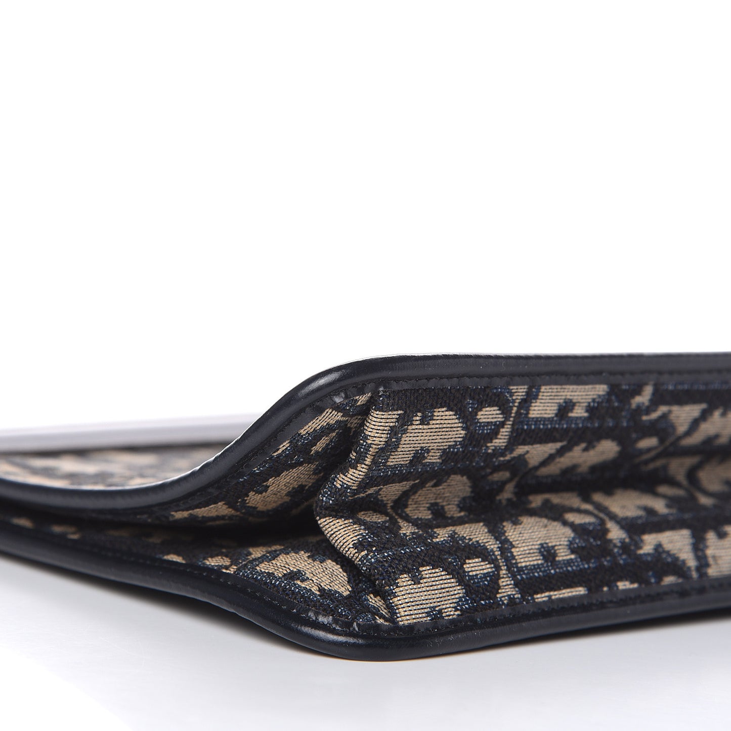 Monogram Pouch Clutch Blue