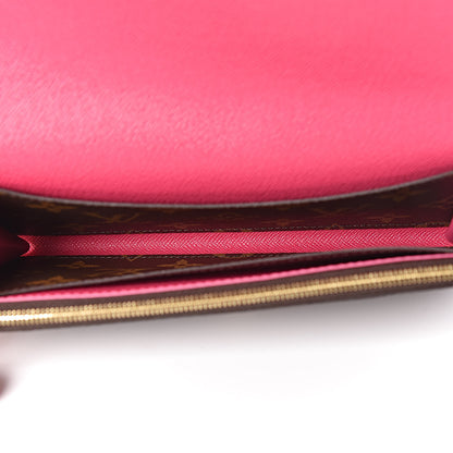 Louis Vuitton Monogram Bloom Flower Emilie Wallet 5 of 7