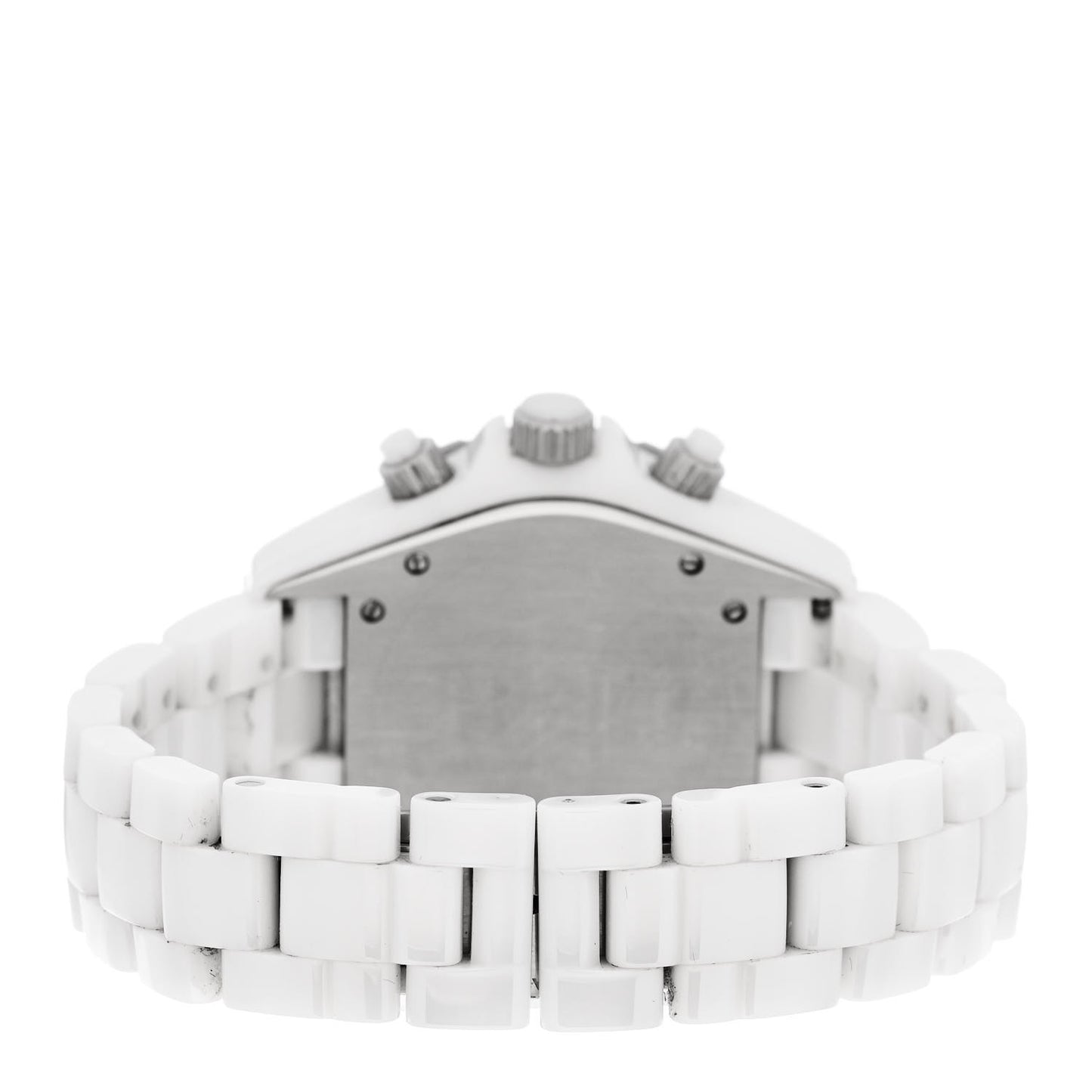 Stainless Steel Ceramic 41mm J12 Chronograph Automatic Watch White