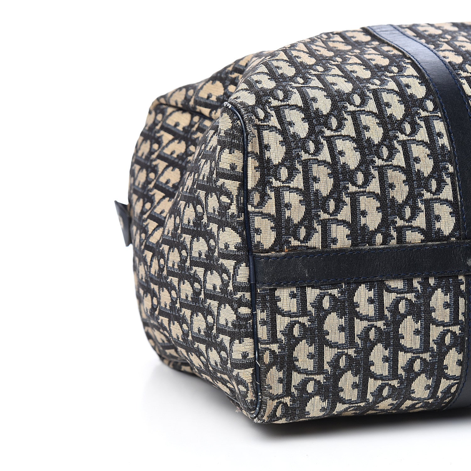 Christian Dior Monogram Duffle Navy Blue 11 of 16