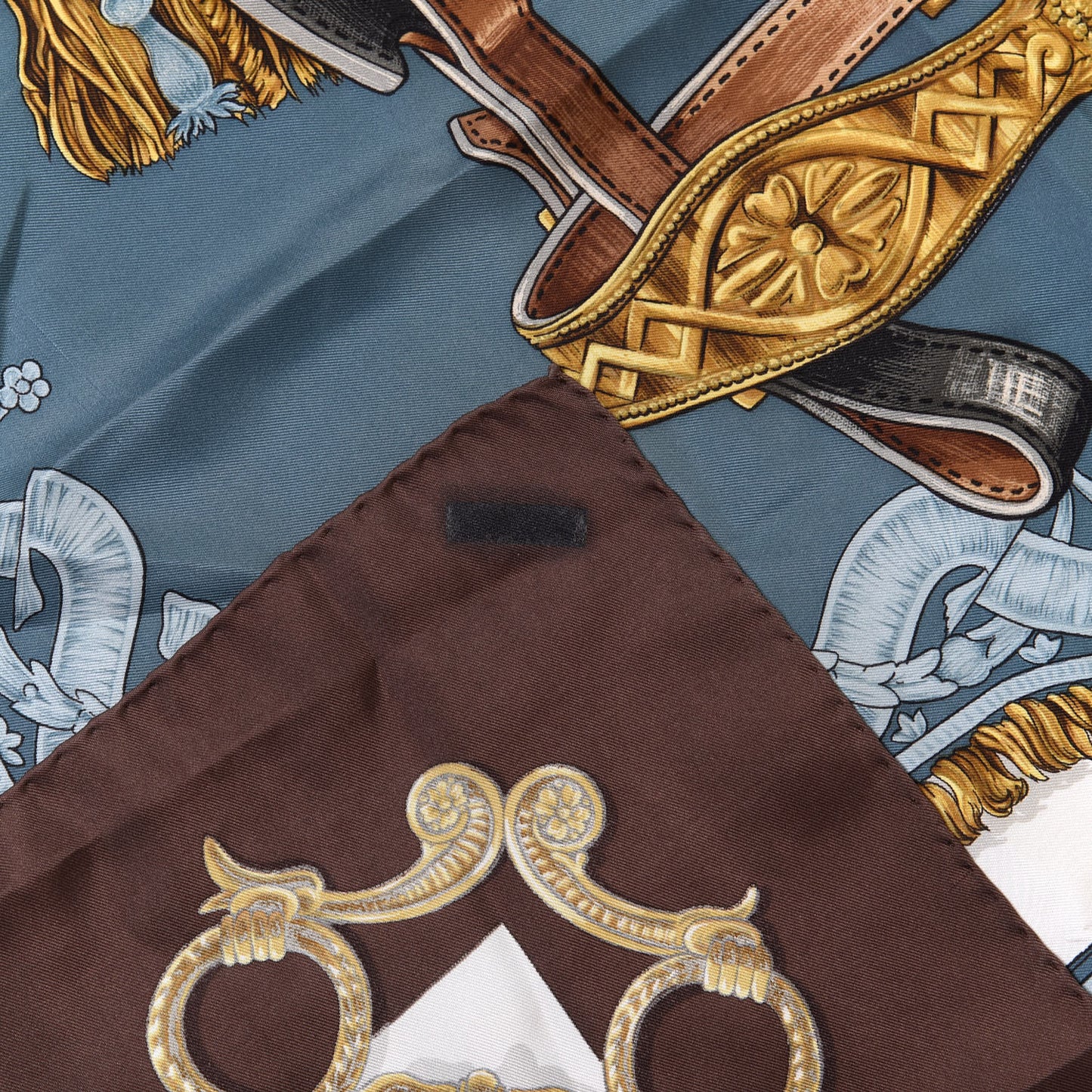 Silk Bride De Cour Scarf 90