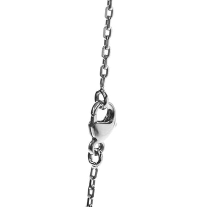 Hermes Lacquered Palladium Mini Pop H Pendant Necklace White 5 of 8