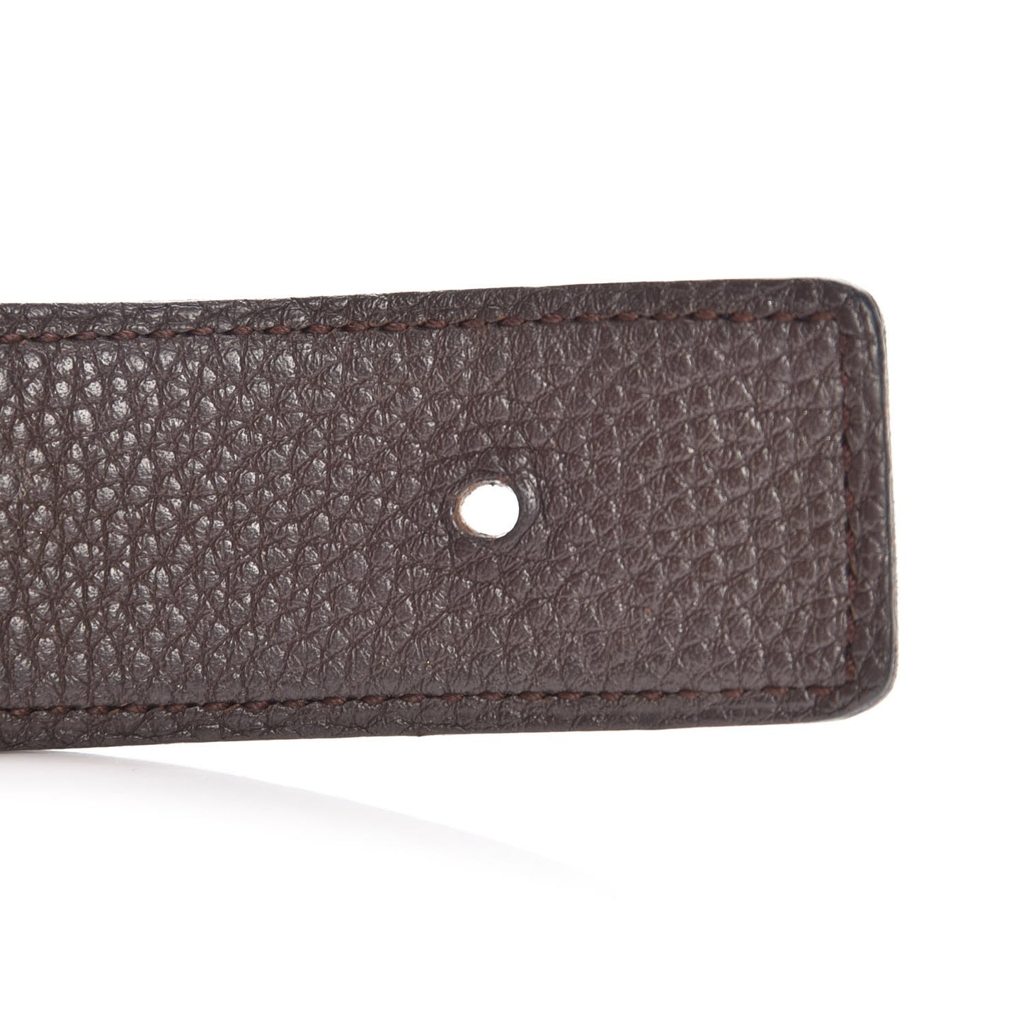 Box Togo 32mm Belt Strap 80 Black Chocolate
