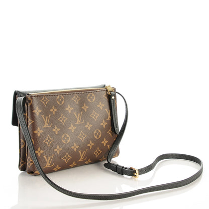 Louis Vuitton Monogram Twice Pochette Black 3 of 8