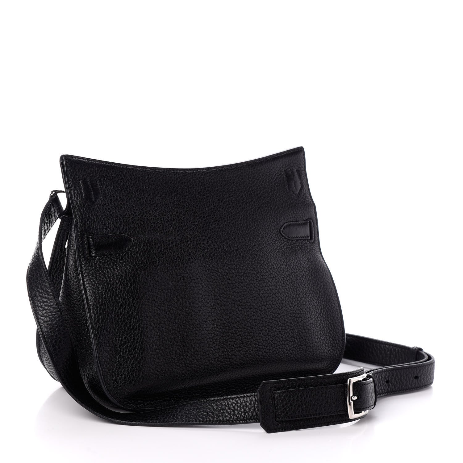 Hermes Taurillon Clemence Jypsiere 28 Black 3 of 10