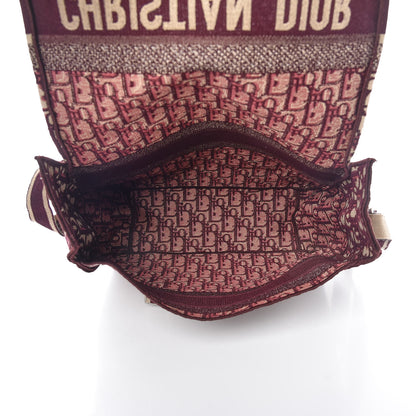 Christian Dior Oblique Medium Diorcamp Messenger Bordeaux 6 of 9