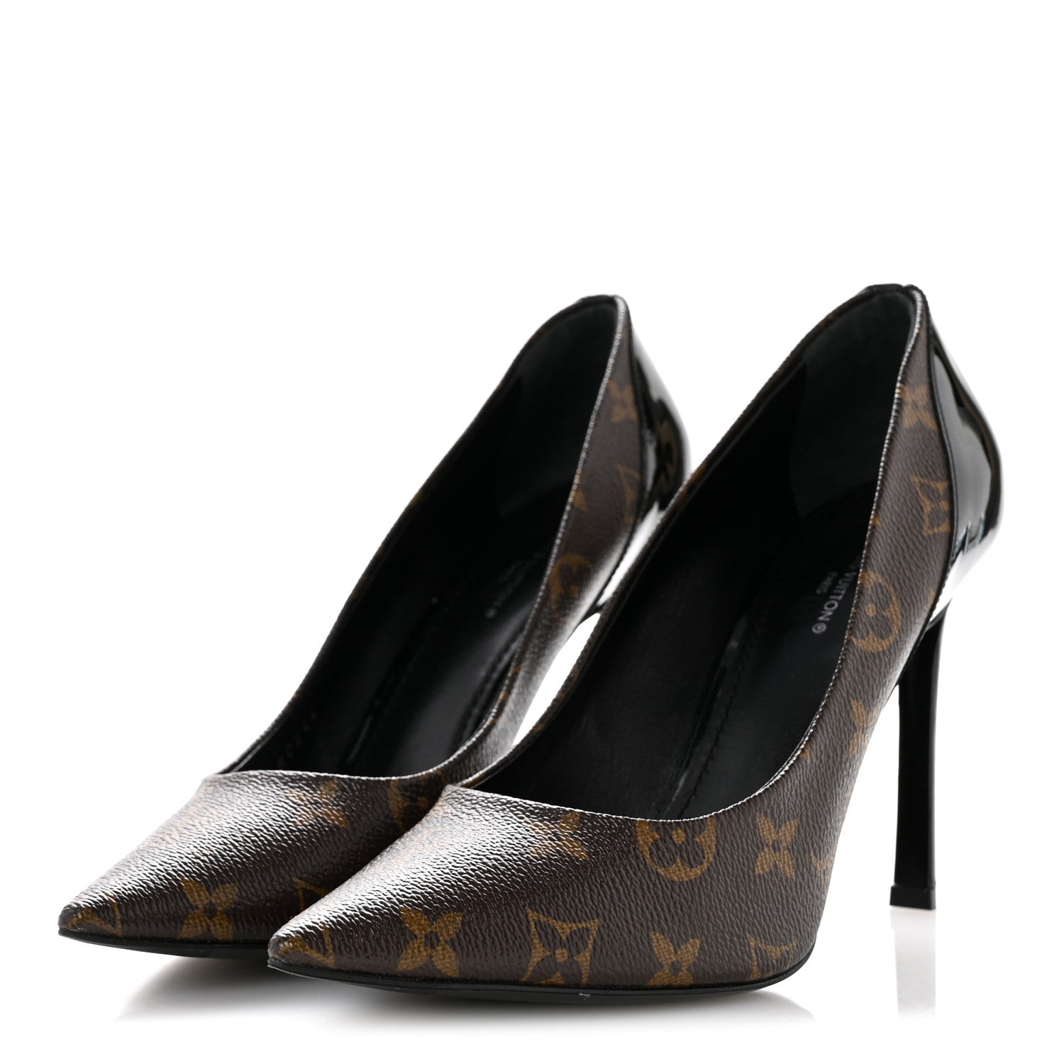Louis Vuitton Monogram Cherie Pumps 40 Black 4 of 10