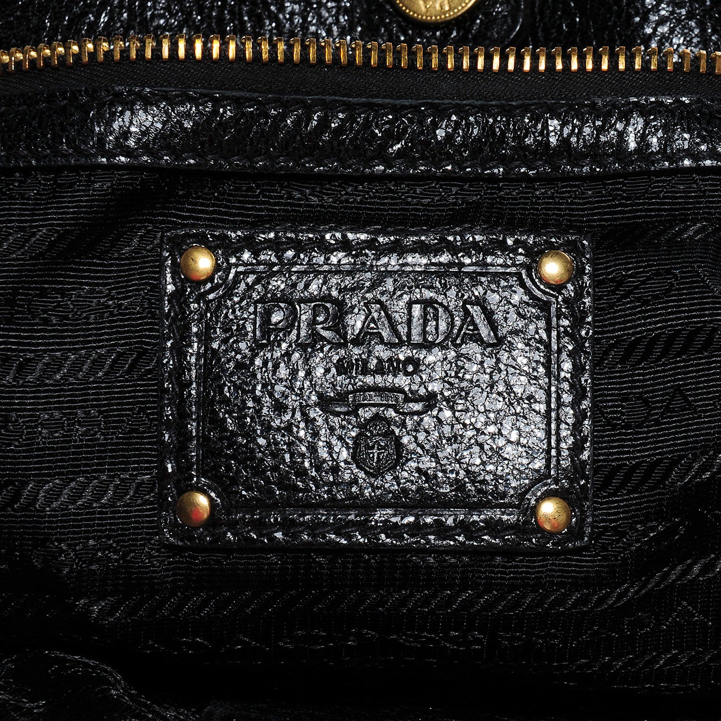 Cervo Lux Chain Bag Nero Black