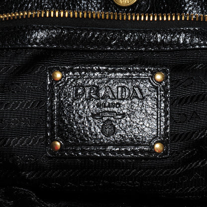 Prada Cervo Lux Chain Bag Nero Black 6 of 9