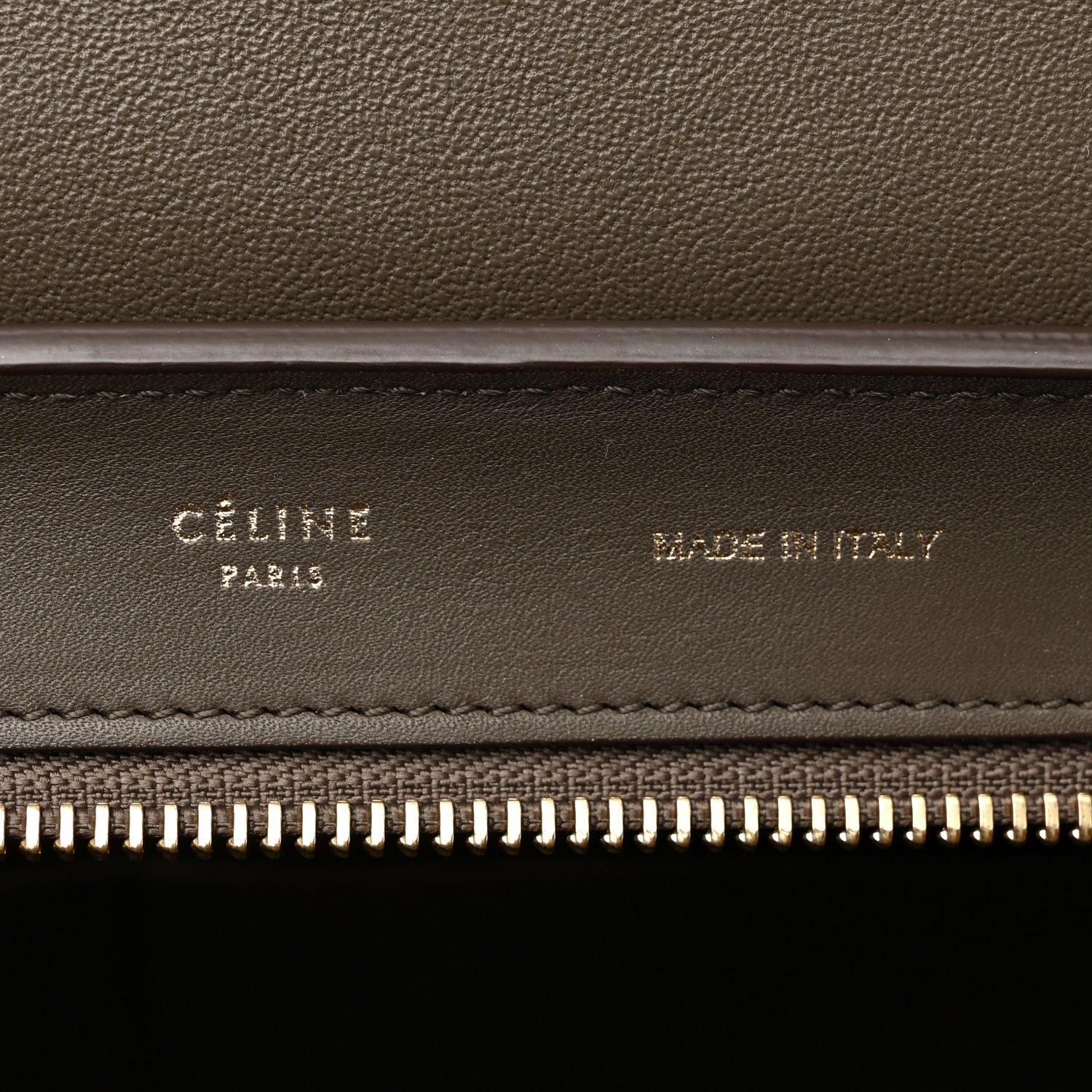 Celine Elephant Calfskin Small Tri-Color Trapeze Yellow 6 of 12