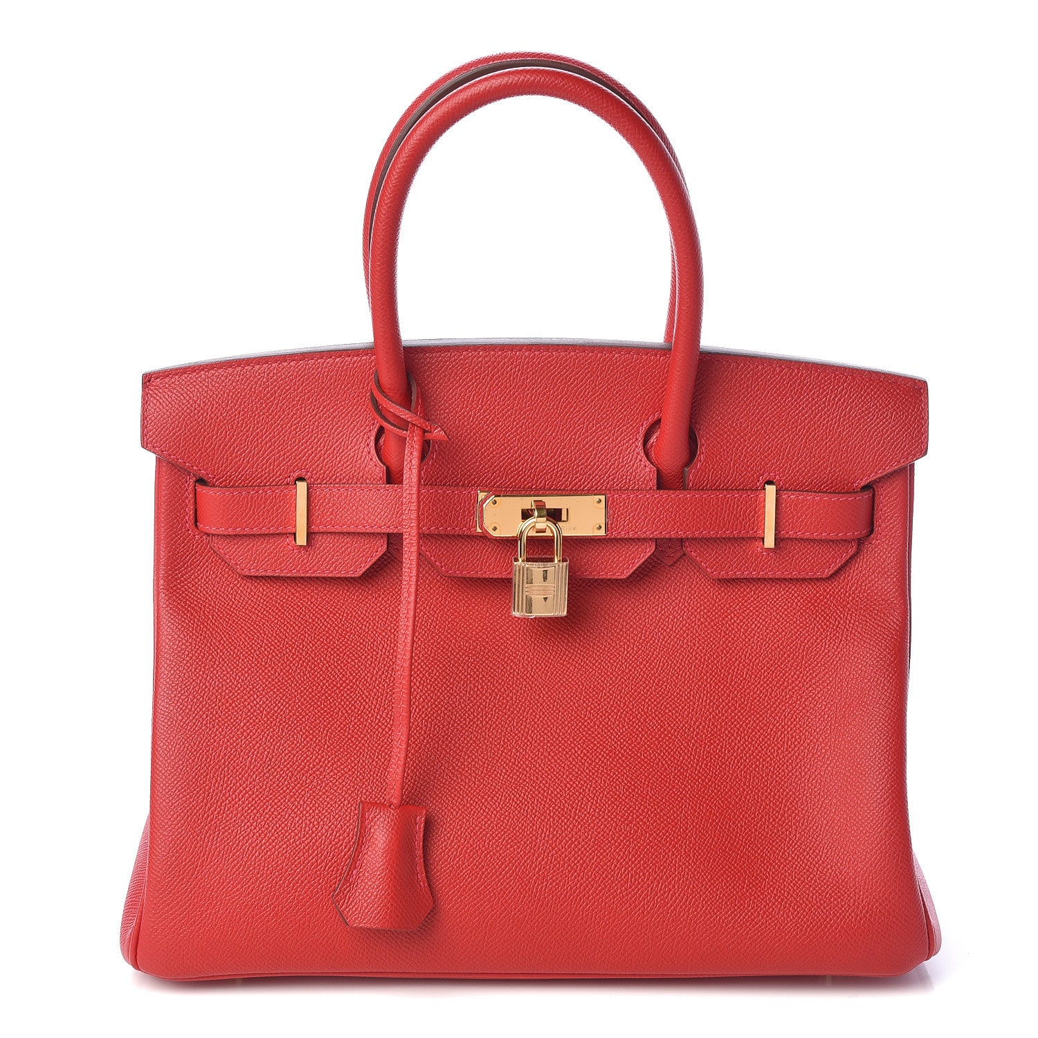 Hermes Epsom Birkin 30 Rouge Casaque 1 of 12