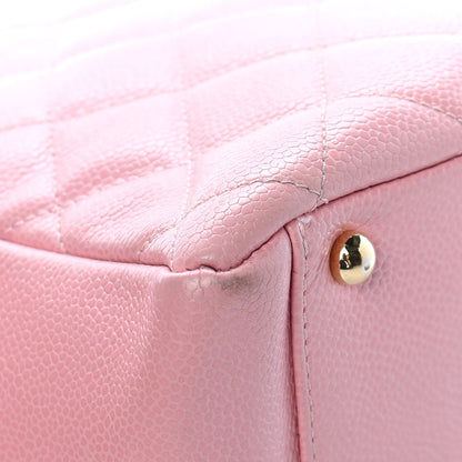 Chanel Caviar Quilted Petit Timeless Shopping Tote PTT Pink 11 of 14