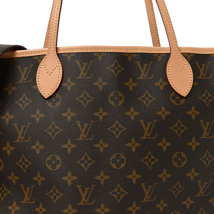 Louis Vuitton Monogram Inside Out Neverfull Bandouliere MM Rouge Sari 7 of 9
