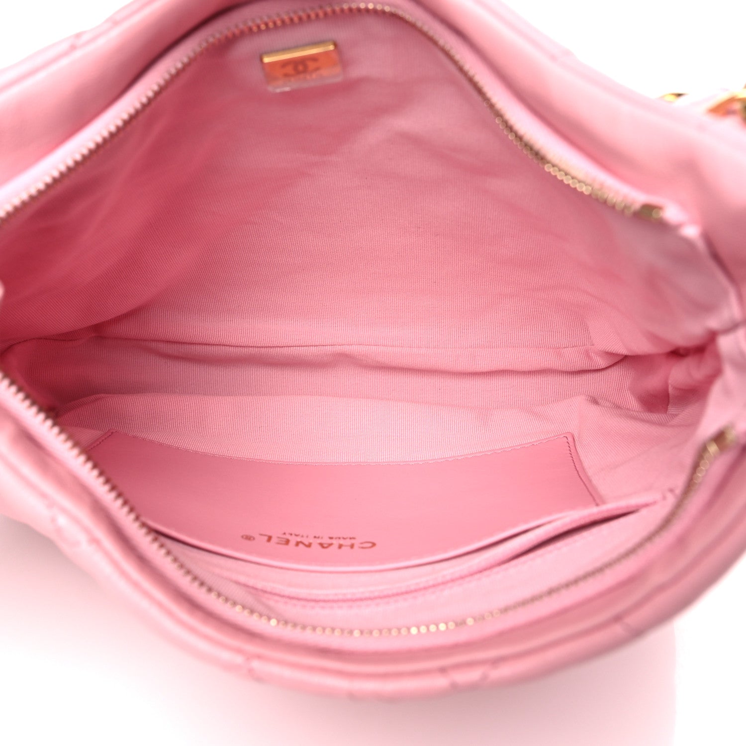 Chanel Lambskin Quilted Large CC Links Hobo Pink 5 of 12
