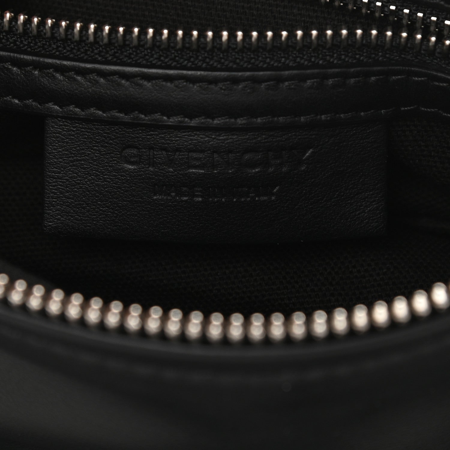 Givenchy Calfskin Small Pandora Logo Strap Black 6 of 9