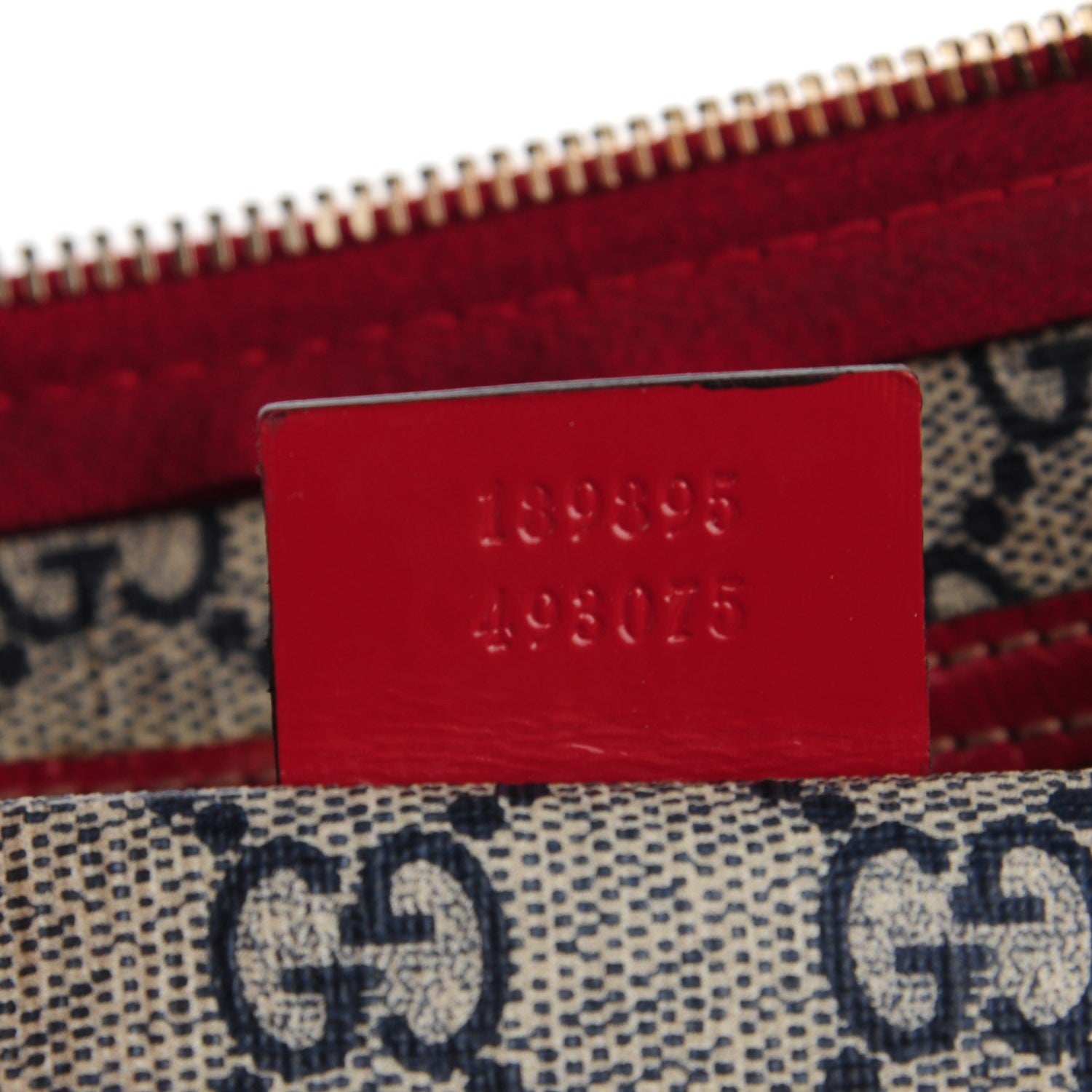 Gucci GG Plus Monogram Tattoo Heart Medium Joy Boston Red 7 of 7