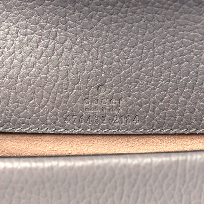 Gucci Dollar Calfskin Crystal Super Mini Dionysus Shoulder Bag Dusty Grey Black Diamond 6 of 10